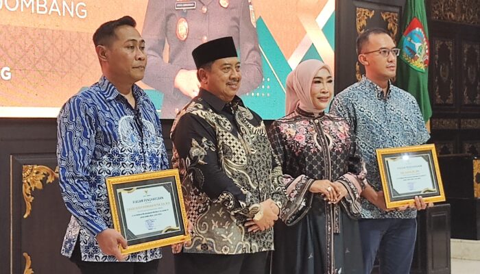 Bupati Jombang Sambut Kajari dan Ketua PN Jombang yang Baru di Pendopo Kabupaten