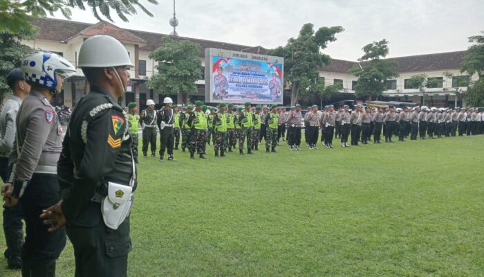 Polres Jombang Gelar Apel Operasi Zebra Semeru 2025, Fokus pada 8 Pelanggaran Prioritas
