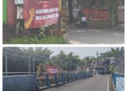 Banner Liar Dukungan Jalan Tembus Griyashanta Bertebaran di Kota Malang, Waspadai Isu Demo Tandingan