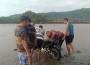 Motor Ditemukan Dua Kilometer dari Lokasi, Ibu dan Anak Korban Hanyut di Sungai Glidik Masih Belum Ditemukan
