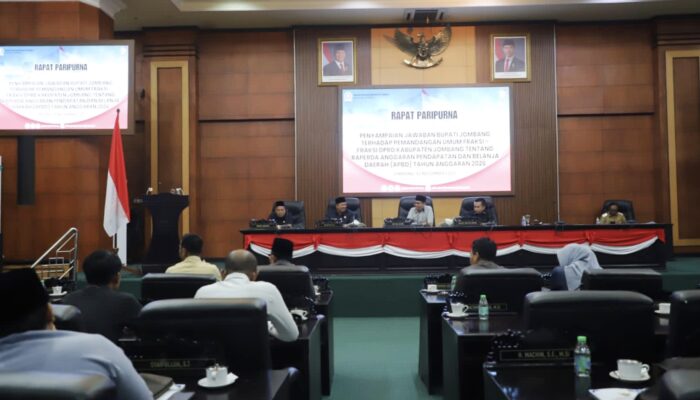 DPRD Jombang Targetkan Pembahasan APBD 2026 Rampung Bulan Ini