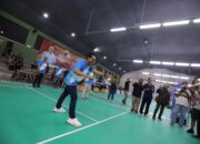 GOR Ganesha Hidup Lagi, 432 Pebulu Tangkis Ramaikan Wali Kota Batu Open 2025