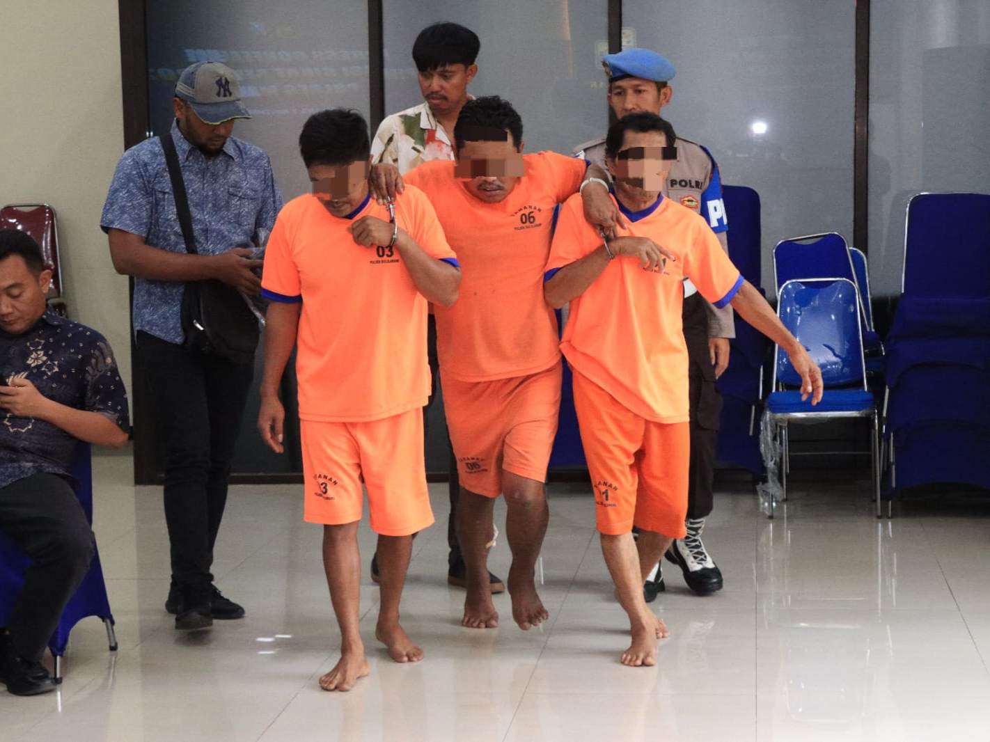 Melawan, Polisi Lumpuhkan Residivis Curanmor Asal Tumpang dengan Timah Panas