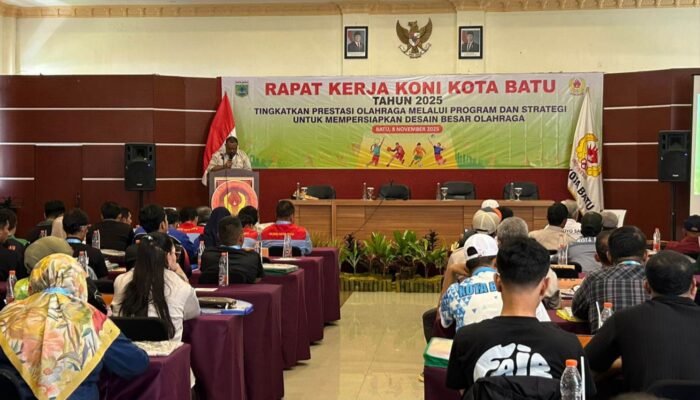 Koni Batu Genjot Kinerja, Evaluasi Porprov hingga Regenerasi Atlet Muda