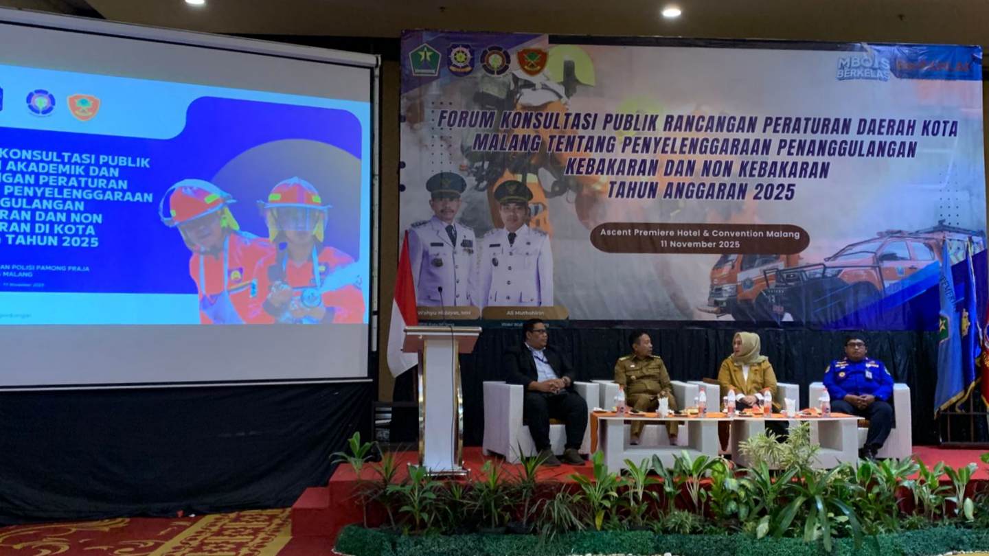 Wali Kota Malang Dorong Pembentukan Dinas Pemadam Kebakaran Mandiri