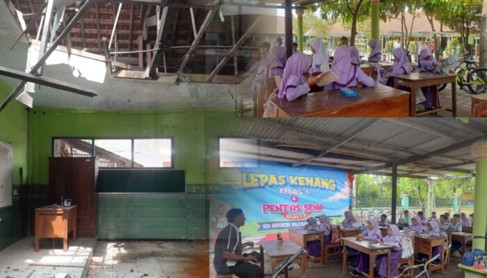 Pemkab Jombang Percepat Perbaikan Ruang Kelas Rusak di SDN Plosogenuk 1
