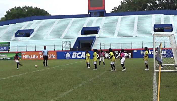 1.918 Siswi Buktikan Sepak Bola Putri Malang Sedang Bangkit di MLSC Seri 1 2025–2026