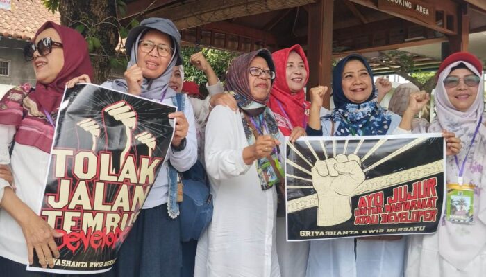 Warga Griyashanta Bersatu Kawal Sidang Penolakan Jalan Tembus di PN Malang