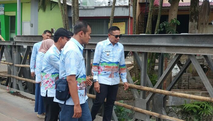 Jembatan Bailey Pelita Dibuka Terbatas, Wali Kota Minta Warga Waspada