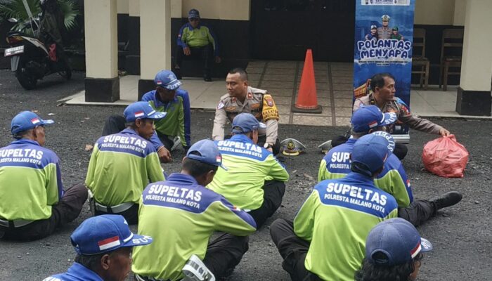Kasatlantas Polresta Malang Kota Gandeng Supeltas Tekan Pelanggaran dan Balap Liar di Tengah Operasi Zebra Semeru 2025