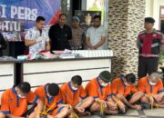 Polres Batu Ungkap 5 Kasus Narkoba dan 6 Tersangka dengan BB Senilai Ratusan Juta