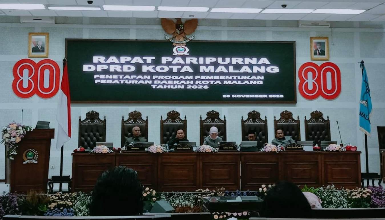 Rapat Paripurna Ungkap Banyak PR Pemerintah Kota Malang