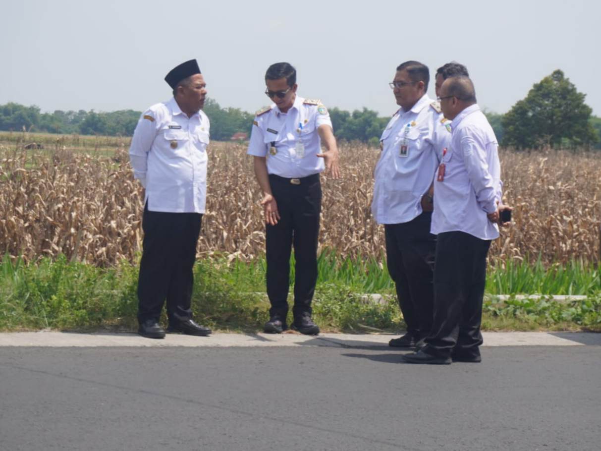 Tinjau PSD, Wabup Jombang Fokus Pelebaran Tiga Ruas Jalan Utama