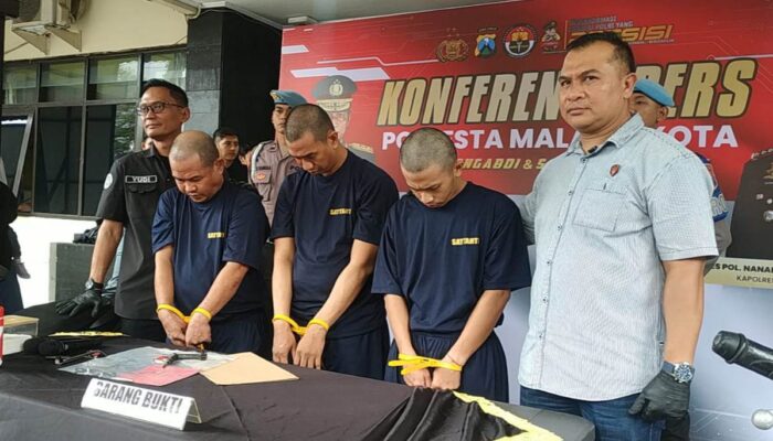 Jual Motor Curian di Medsos, Residivis Sukun Ditangkap Saat COD