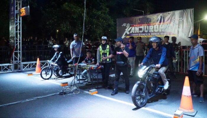 Kanjuruhan Street Race-34 Jadi Magnet Anak Muda, Polres Malang Tekankan Keselamatan dan Anti Balap Liar