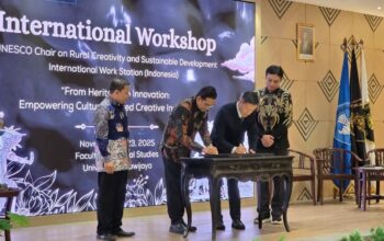 FIB Universitas Brawijaya Bersama UNESCO Resmikan Work Station