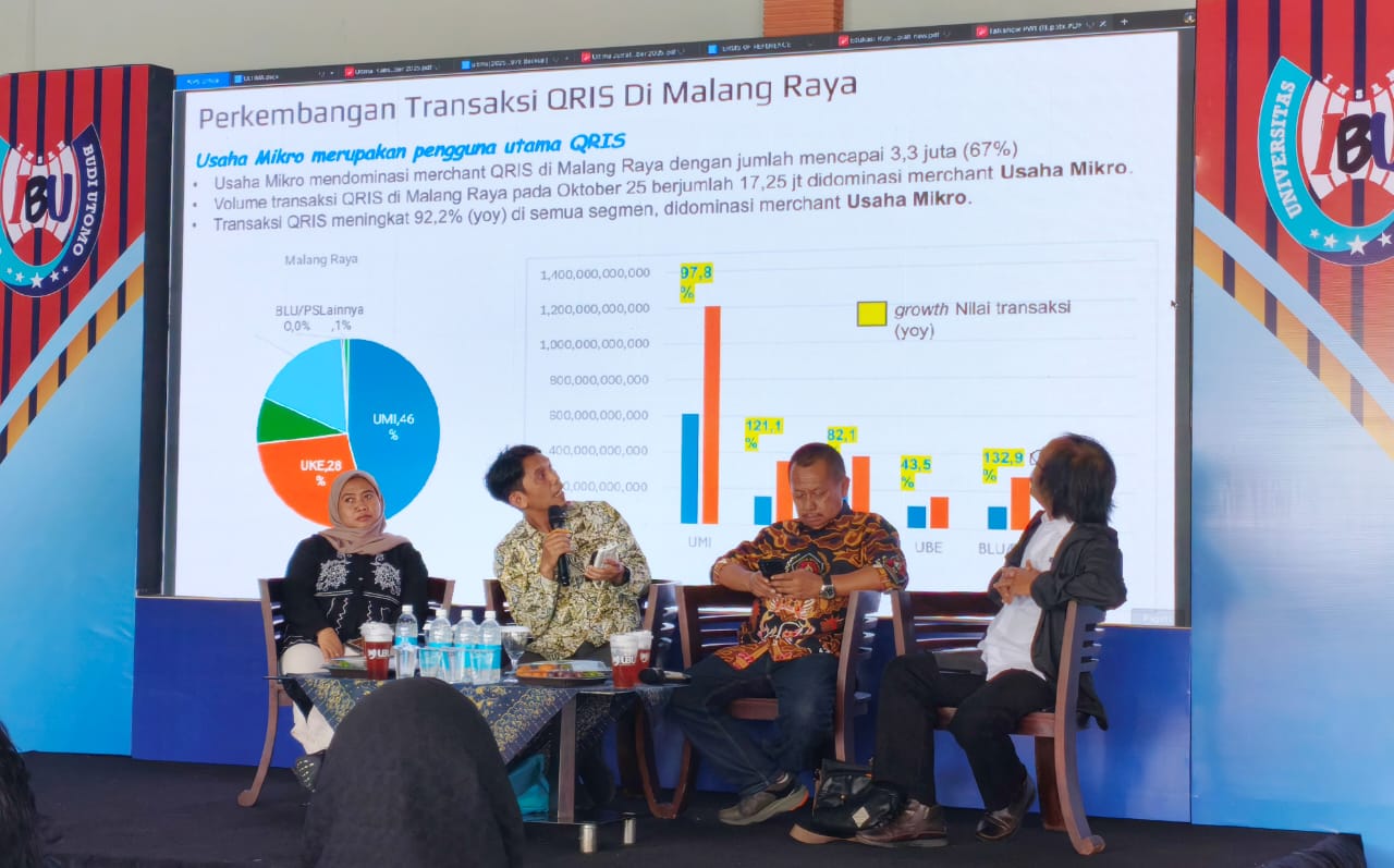 Peran wartawan dalam mendorong UMKM naik kelas kembali mendapat sorotan dalam Talkshow 'Peran Media dalam Mendongkrak UMKM' yang digelar PWI Malang Raya dalam rangka Pra-UKW Angkatan ke-59, Jumat (28/11/2025).