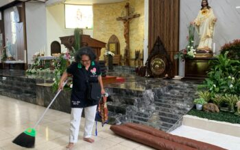 Gereja Katolik Gembala Baik Batu Matangkan Persiapan Ibadah Natal