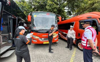 Ramp Check Bus Wisata Upaya Cegah Kecelakaan Selama Libur Nataru