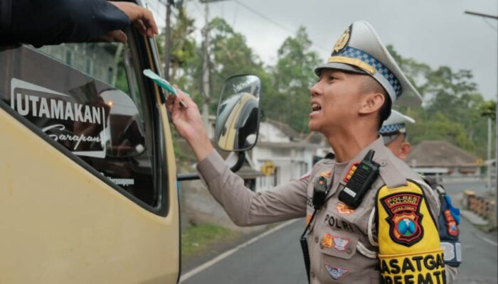 Operasi Zebra Semeru 2025, Polres Malang Tindak 103 Ribu Pelanggar