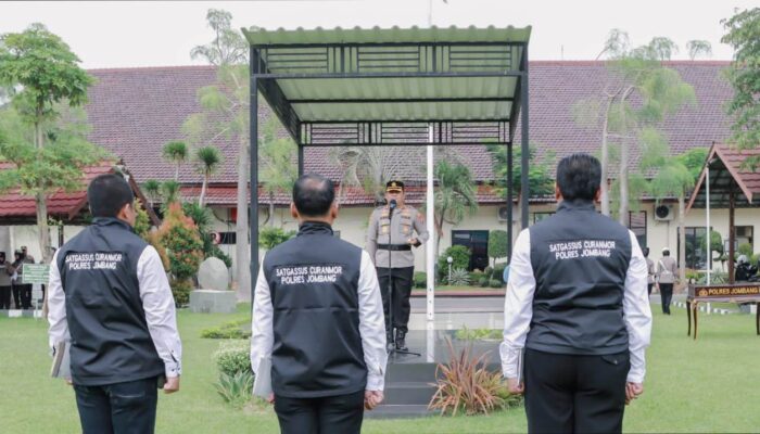 Perkuat Keamanan dan Tekan Curanmor, Kapolres Jombang Bentuk Satgassus