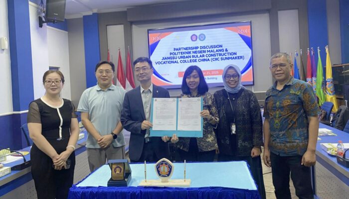 Polinema dan JSCC Sepakat Perluas Kolaborasi Vokasi untuk Cetak Talenta Global di Bidang Teknik Sipil