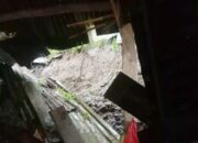 Hujan Deras Picu Longsor di Samaan, Dapur Warga Ambrol Tertimpa Material Tebing