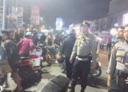 Polresta Malang Kota menindak tegas balap liar dan knalpot bising melalui Patroli Blue Light.