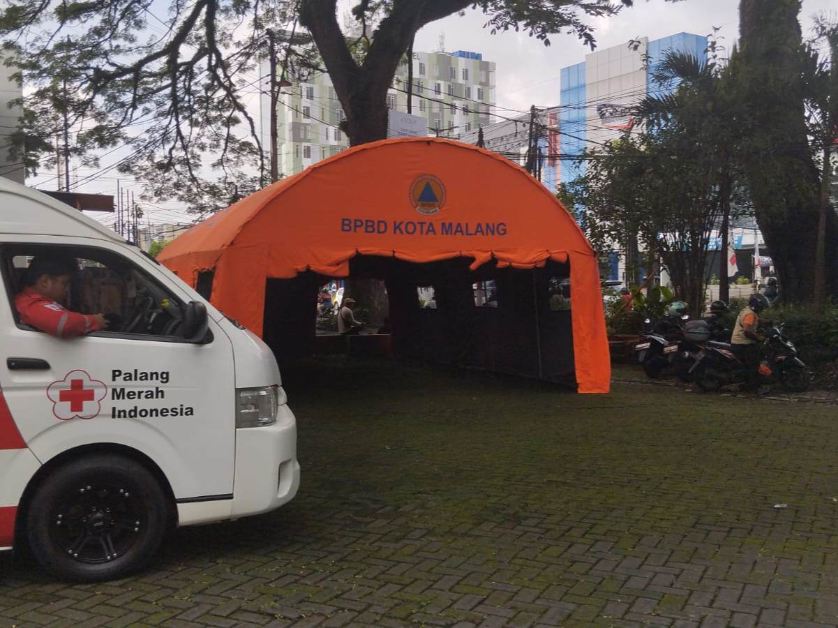 Polresta Makota - Pemkot Malang Resmikan Posko Tanggap Bencana