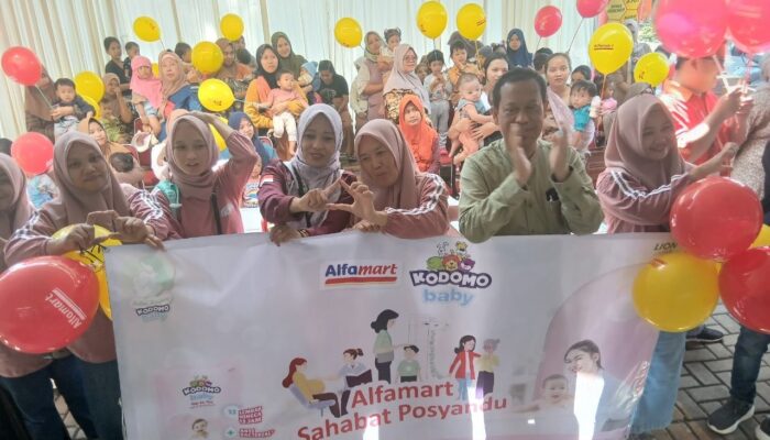 Alfamart Sentuh 30 Ribu Anak Lewat Program Sahabat Posyandu, Dukungan Kodomo Berlanjut hingga 2026