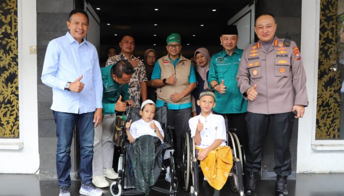 Polresta Makota Gelar Khitan Bahagia, Wujud Kepedulian Kesehatan Anak di Hari Ibu