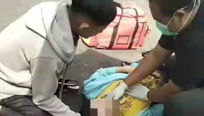 Tabrakan Fatal di Jalan Mayjend Sungkono Malang, Seorang Penumpang Motor Meninggal di Lokasi Kejadian