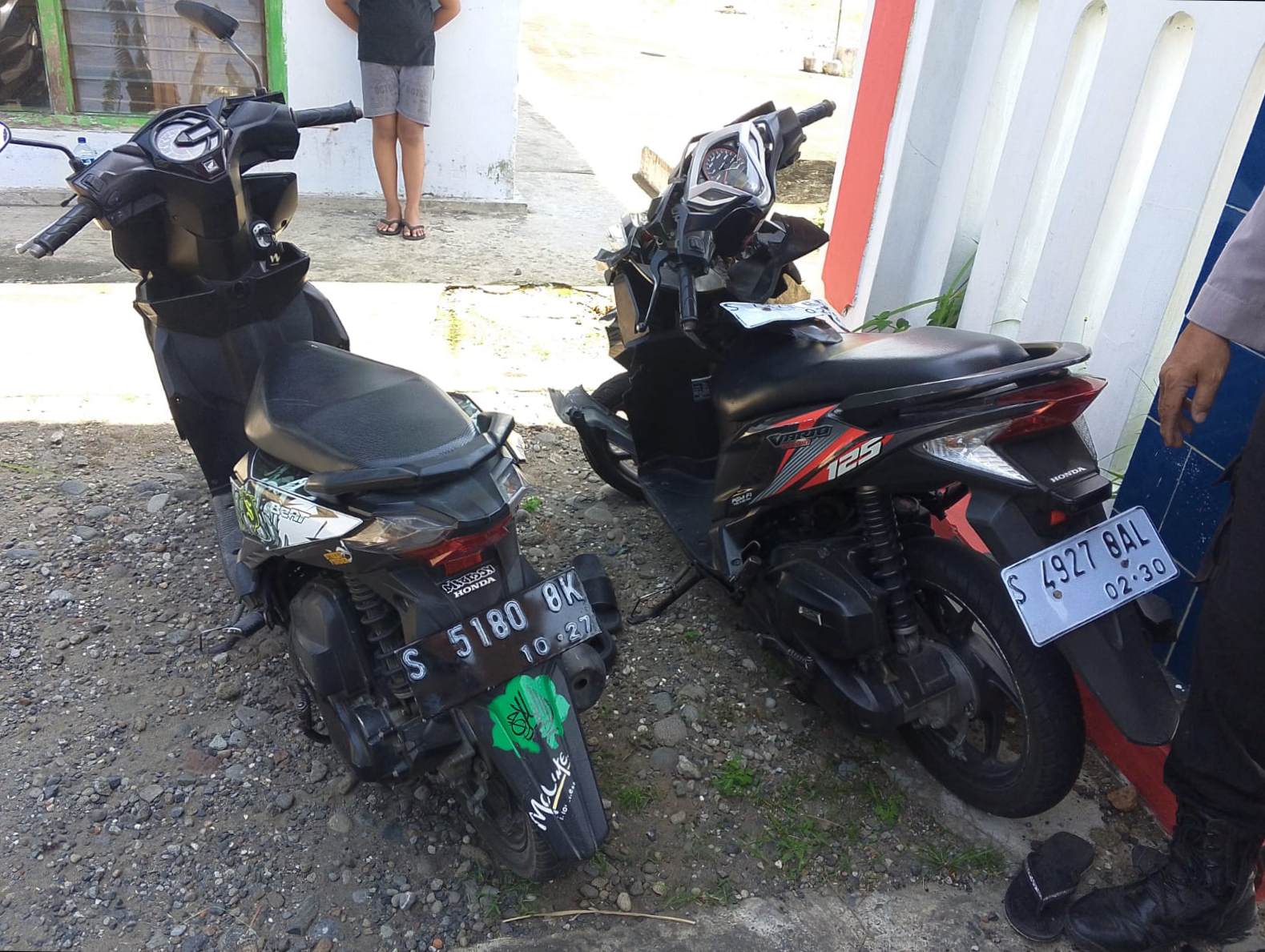 Pelajar Terlibat Lakalantas di Gudo Jombang, Tiga Orang Luka-luka