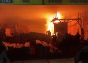 Gudang Penggergajian Kayu di Pakis Malang Terbakar, Polisi Duga Korsleting Listrik