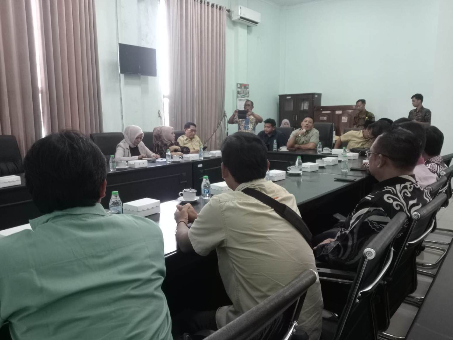 Komisi C DPRD Jombang Sebut, Bangunan Tugu 1 Miliar yang Ambruk Salah Perencanaan