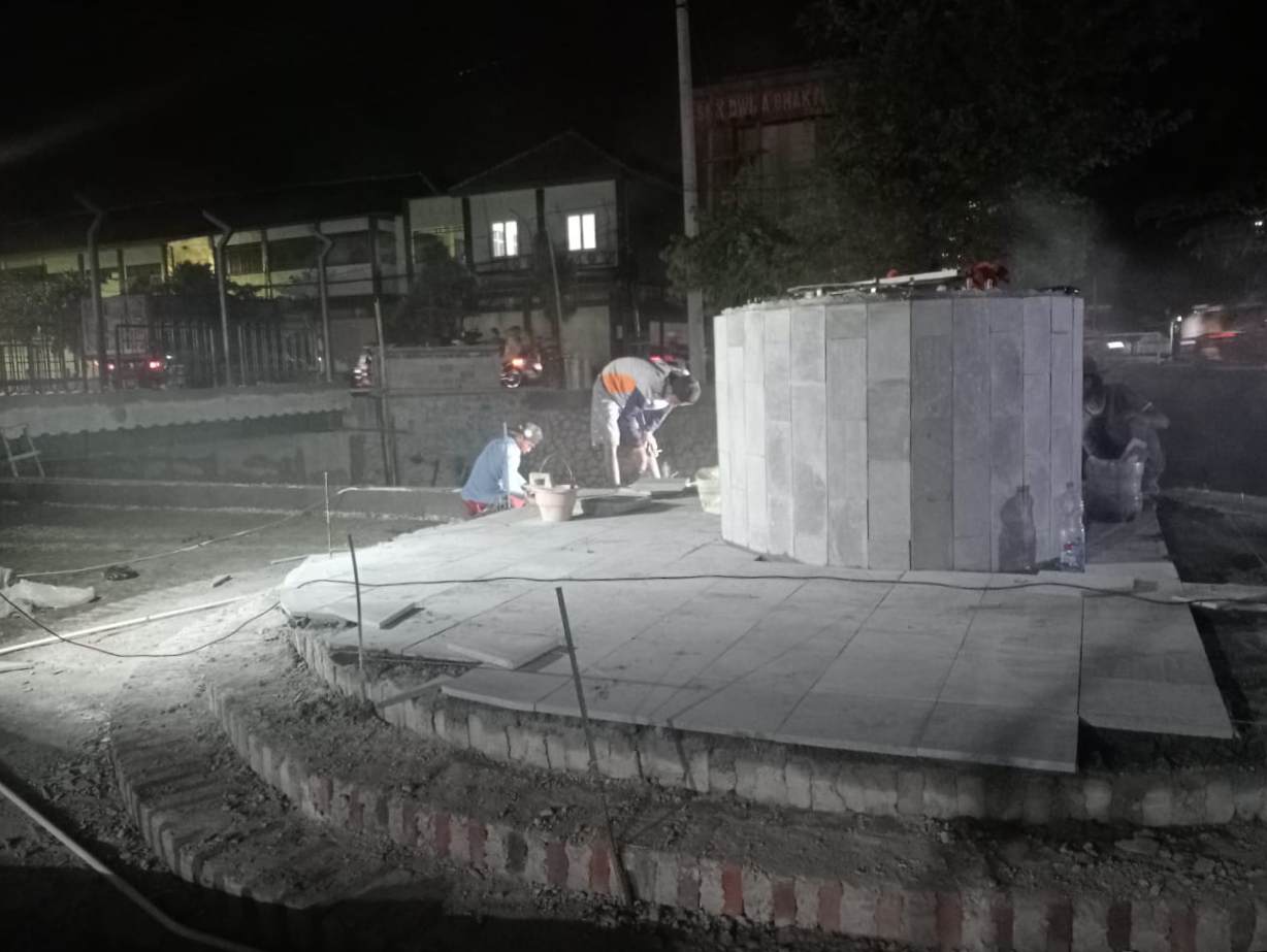 Proyek Jembatan Gedung Kesenian Jombang Terus Dikebut, Ini Progresnya