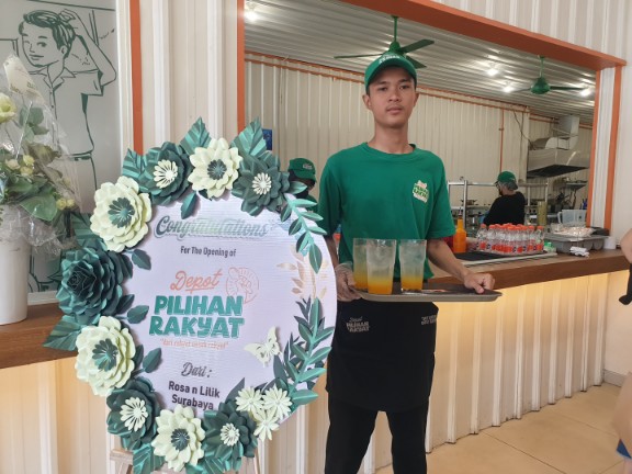 Depot Pilihan Rakyat Grand Launchingnya Langsung Diserbu Masyarakat