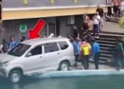 Viral Mobil Nyungsep di Area Selecta, Manajemen Benarkan Kejadian dan Pastikan Tak Ada Korban