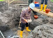 Peletakan Batu Pertama Gerai KDMP Sumberejo, Cak Nur Tekankan Tata Kelola Profesional se-Kota Batu