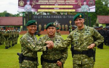Pangdivif 2 Kostrad Pimpin Sertijab Danbrigif 18/Trisula