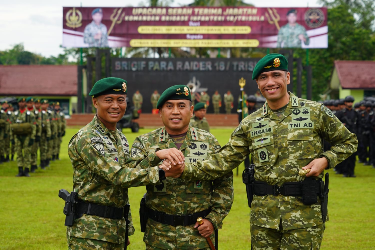 Pangdivif 2 Kostrad Pimpin Sertijab Danbrigif 18/Trisula