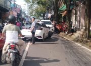 Diduga Microsleep, Kecelakaan Beruntun Libatkan Tiga Mobil di Kota Malang