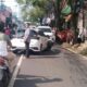 Diduga Microsleep, Kecelakaan Beruntun Libatkan Tiga Mobil di Kota Malang