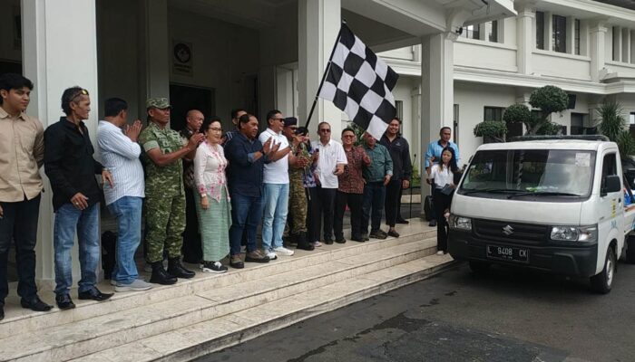 Wali Kota Wahyu Lepas Bansos ke Malang Raya, Ajak Komunitas Bergerak Nyata Bangun Kepedulian Sosial