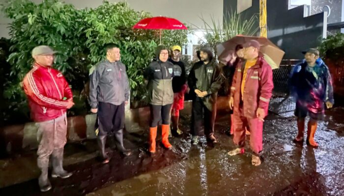 Cak Nur dan Mas Heli Tinjau Langsung Luapan Air di Dusun Beru