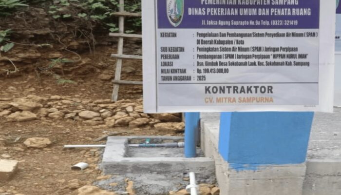 Proyek SPAM di Desa Sokobanah Laok Sampang Diprotes Warga, Diduga jadi Syarat Korupsi