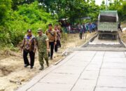 Bangun Jalan Tapal Batas di Plandaan, Bupati Jombang Harap Akses Warga Perbatasan Bisa Terbuka