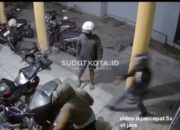 Tiga Menit Beraksi, Tiga Pelaku Curanmor Terekam CCTV Gondol Tiga Motor di Rumah Kost Lowokwaru