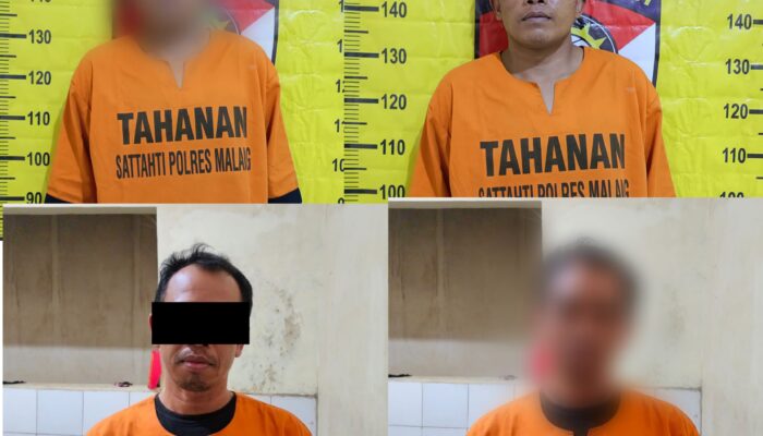 Bobol Rumah Saat Warga Terlelap, Polisi Bongkar Aksi Curat dan Penadah Motor di Tumpang