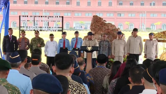 Pesan Moral Presiden Prabowo saat Resmikan Sekolah di Malang